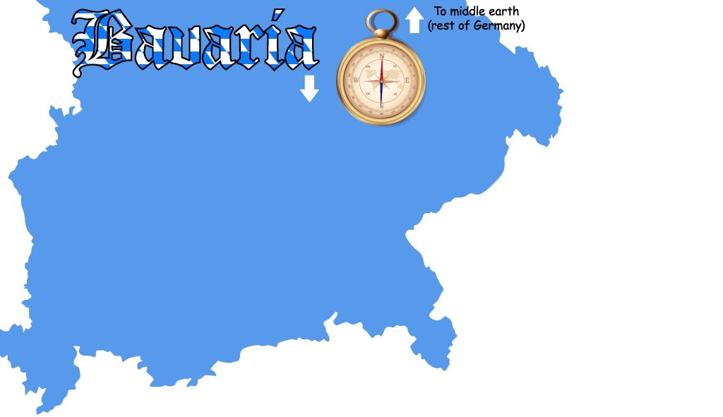 Bavaria map